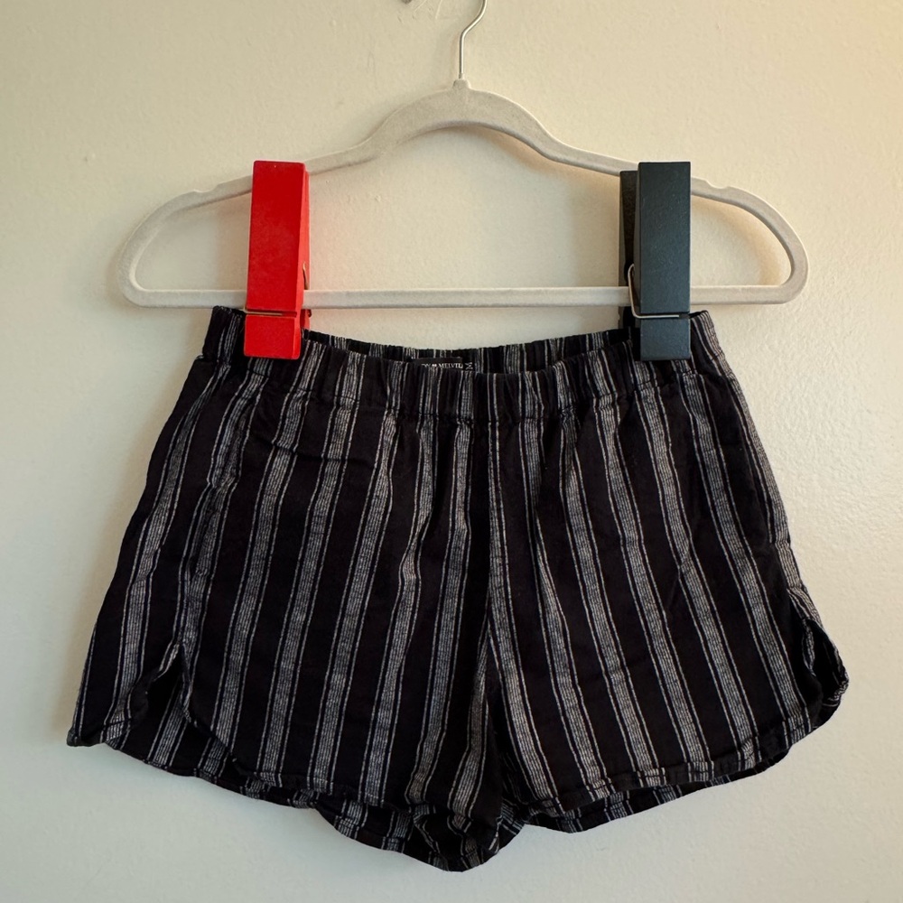 Brandy Melville Black and White Shorts